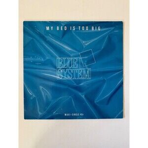Blue System My Bed Is Too Big 12" Vinyl Single Hansa Import Germany VG+ 609 918